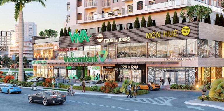 shophouse khối đế