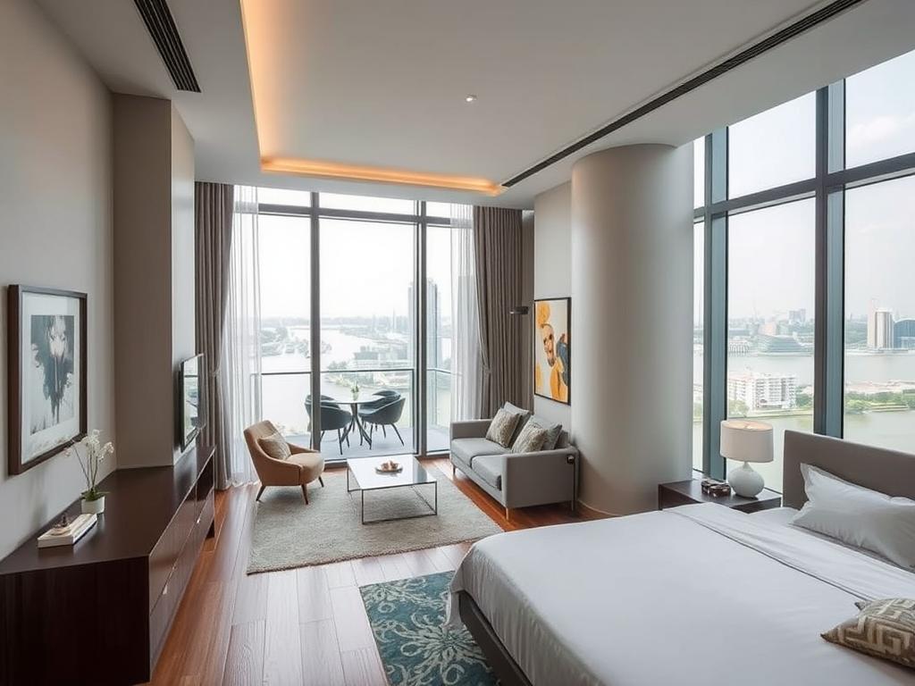 Căn hộ 1 phòng ngủ tại Mlandmark Đà Nẵng