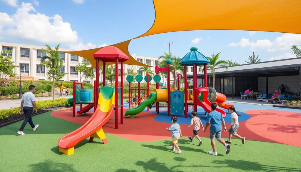 Khu vui chơi trẻ em tại Newtown Diamond Đà Nẵng