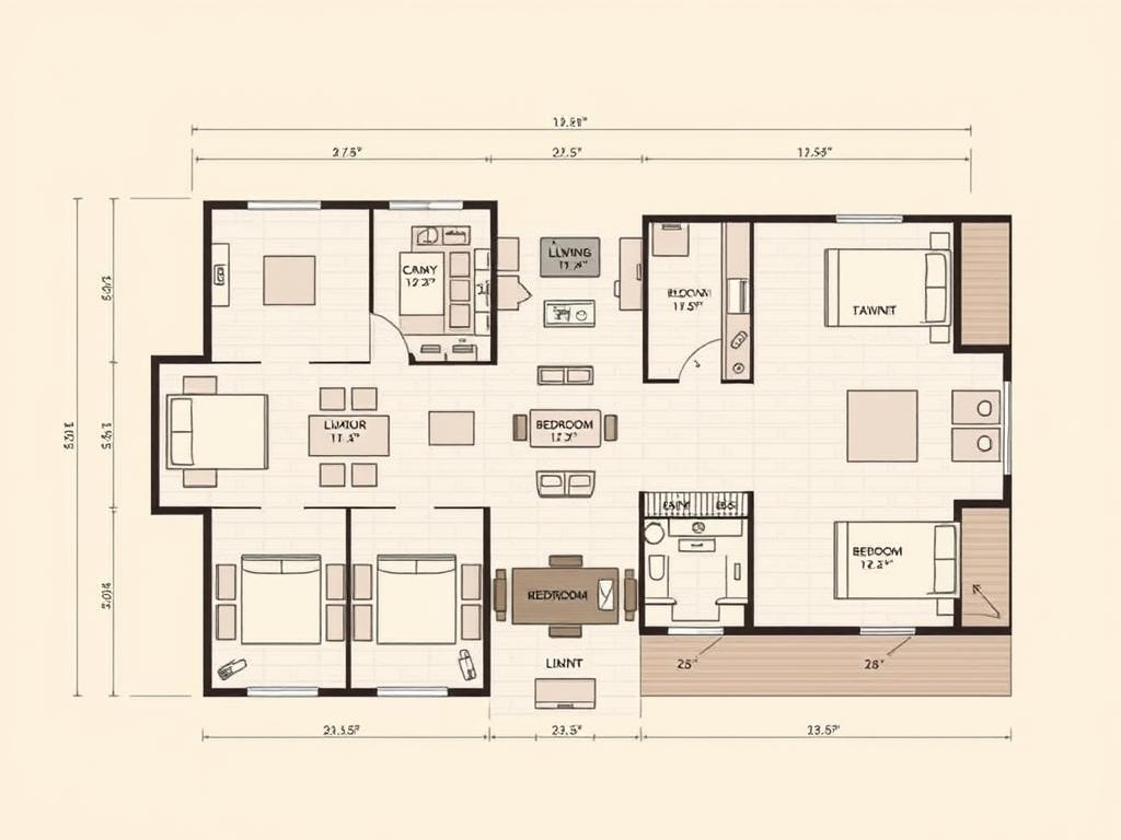 Thiết kế căn hộ 3 phòng ngủ tại Newtown Diamond Đà Nẵng